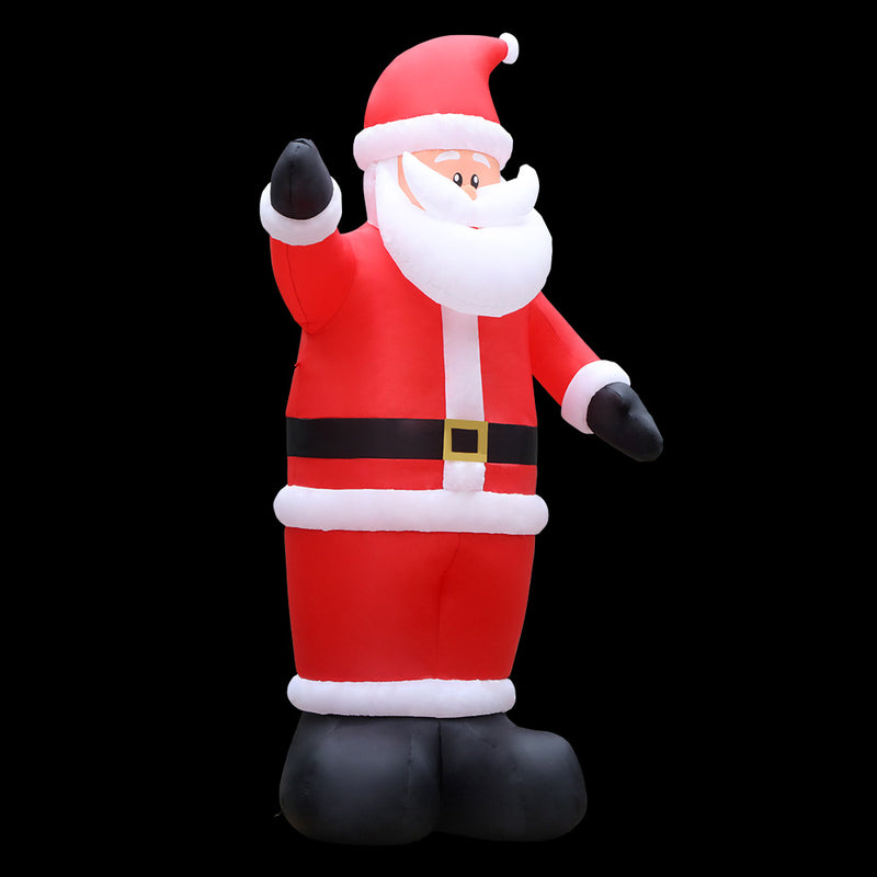 Jingle Jollys 5M Christmas Inflatable Santa Decorations Outdoor Air-Power Light