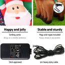 Jingle Jollys Christmas Inflatable Santa Sleigh 2.2M Outdoor Decorations LED