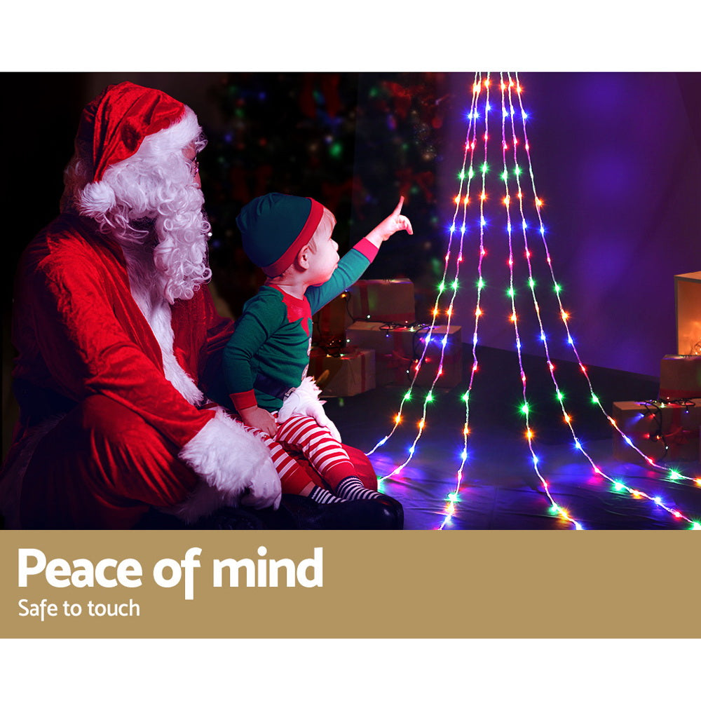 Jingle Jollys 3M Christmas Lights LED Motif Fairy String Lights Solar