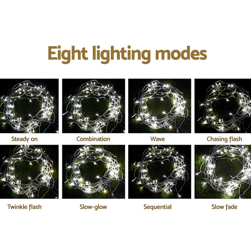 Jingle Jollys 100M Christmas String Lights 500LED Party Wedding Outdoor Garden