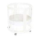 Babyhood Kaylula Sova Cot Clear White + Mattress