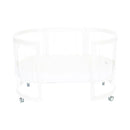 Babyhood Kaylula Sova Cot Clear White + Mattress