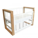 Babyhood Bella Cot Natural/White