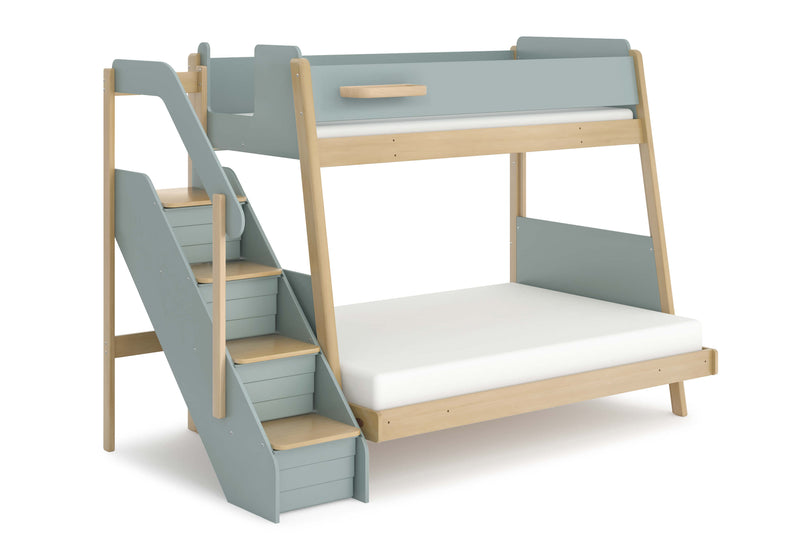 Boori Natty Maxi Bunk Bed with Storage Staircase