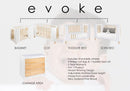 Cocoon Evoke Cot with mattress