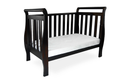 Babyhood Georgia Sleigh Cot Luxx