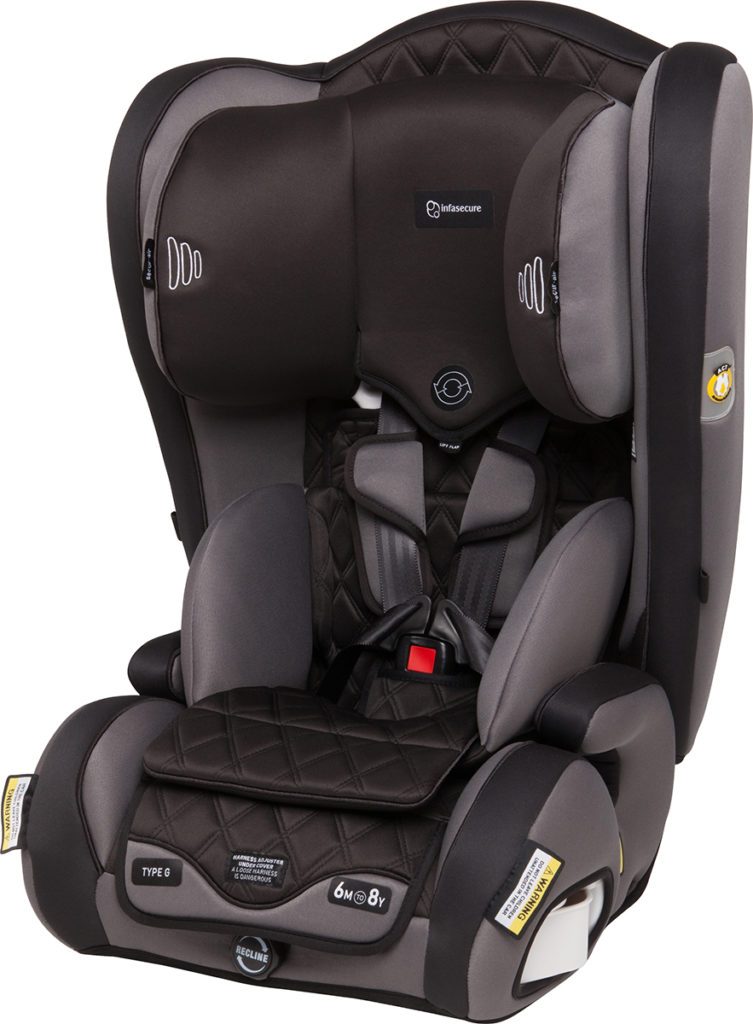Infa Secure Accomplish Premium Harnessed Booster Seat (6month-8yrs)