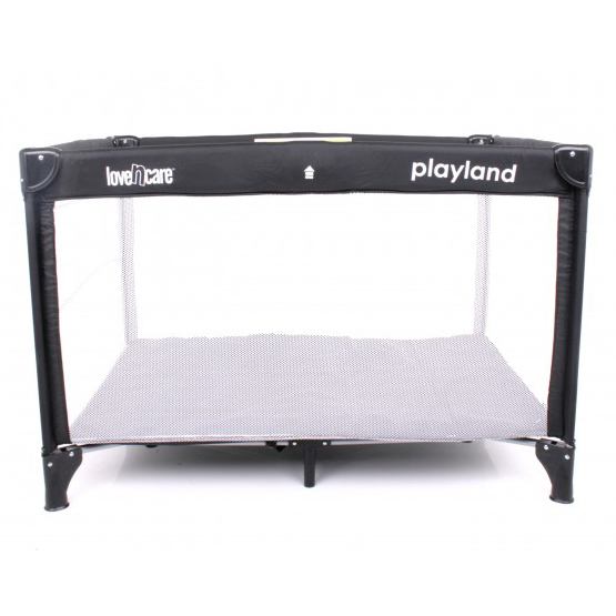 Love N Care - Playland Travel Cot  - Nero