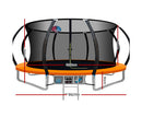 14FT Round Trampolines With Basketball Hoop