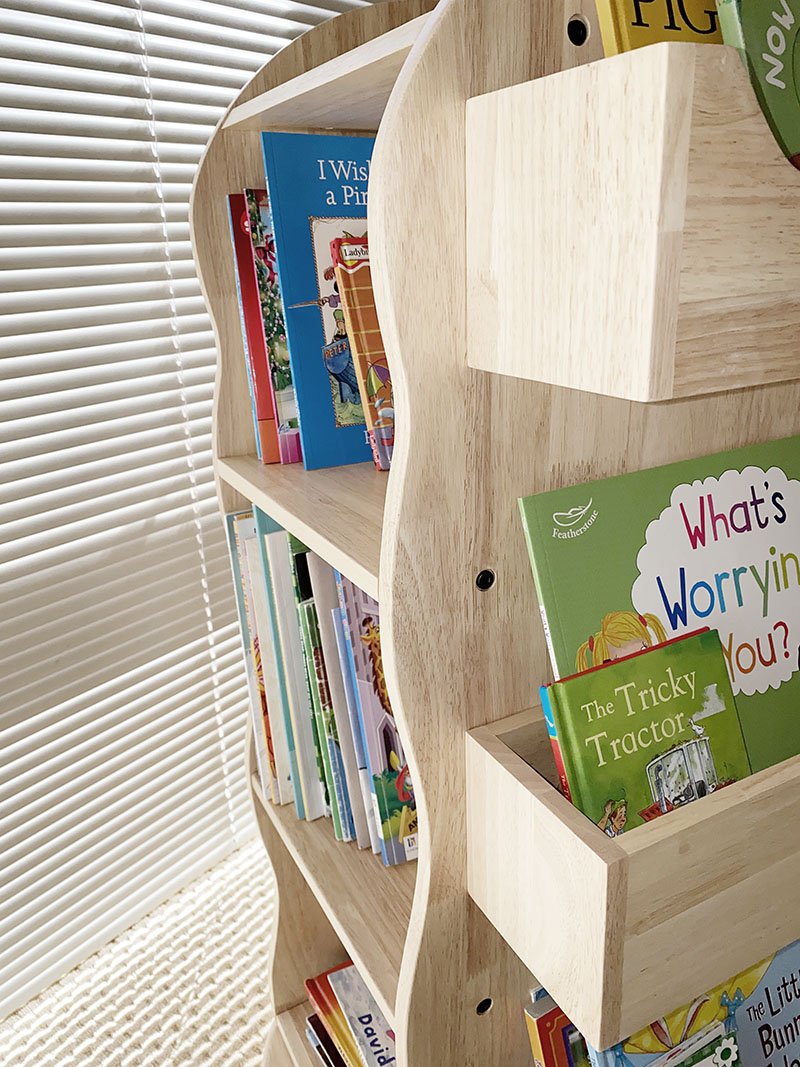 My duckling BINDI  Revolving Solid Wood Children's Bookcase