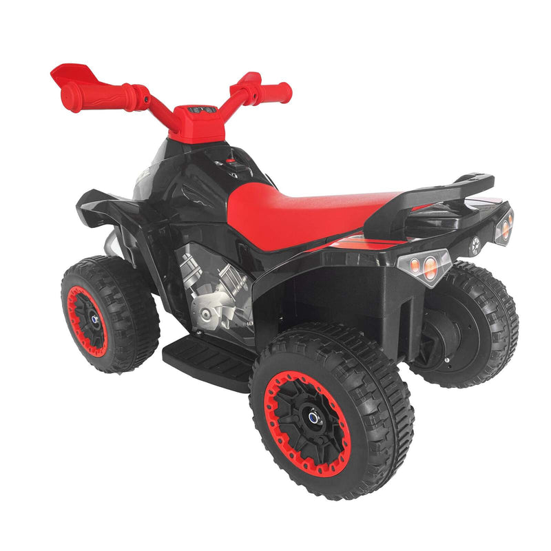 Quad Ride-on Electronic 4 Wheel ATV (Black) for Children - Up To 3km/h