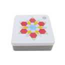 CALM & BREEZY PATTERN BLOCKS IN TIN BOX