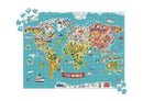 WORLD MAP JIGSAW PUZZLE 500 PCS