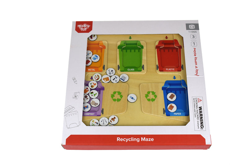 RECYCLING MAZE GAME