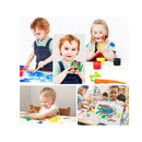 FINGER PAINT - 12 COLOURS CRAFT KIT
