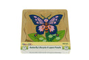 BUTTERFLY LIFECYCLE 4 LAYERS PUZZLE BOARD