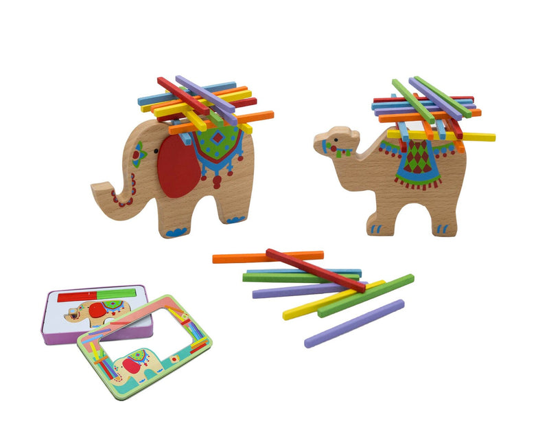 PRICE FOR ONE  ELEPHANT OR CAMEL STACKING GAME RANDOMLY PICK