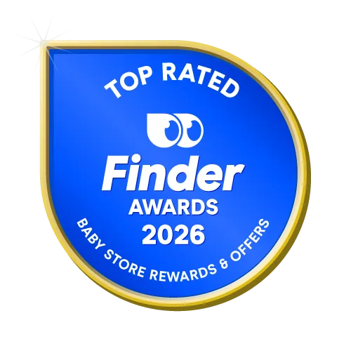 Finder Awards 2026 — Top Rated Baby Store Rewards & Offers — Winner